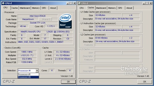 45nm Intel Xeon E5420