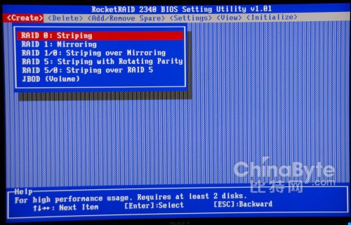 RocketRAID 2340 RAIDģʽ