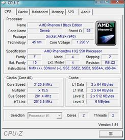 Phenom II X2 550