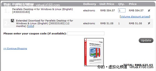 Parallels Desktop 4 