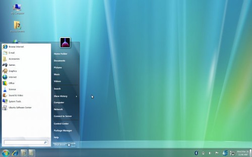ͼʾ UbuntuٱWindows 7 
