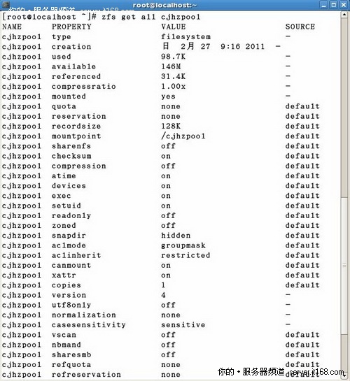 鿴 ZFS 洢 I/O ͳϢ