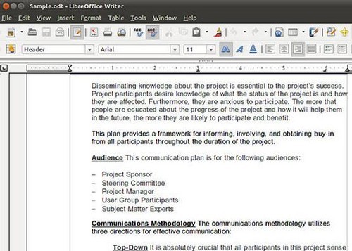 Ubuntuұ LibreOfficeʮĽ 