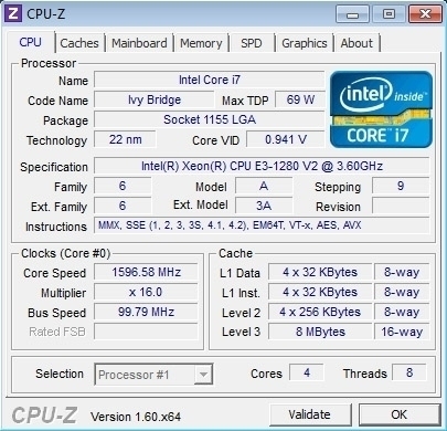 콢ջXeon E3-1280 v2[ͼ] 
